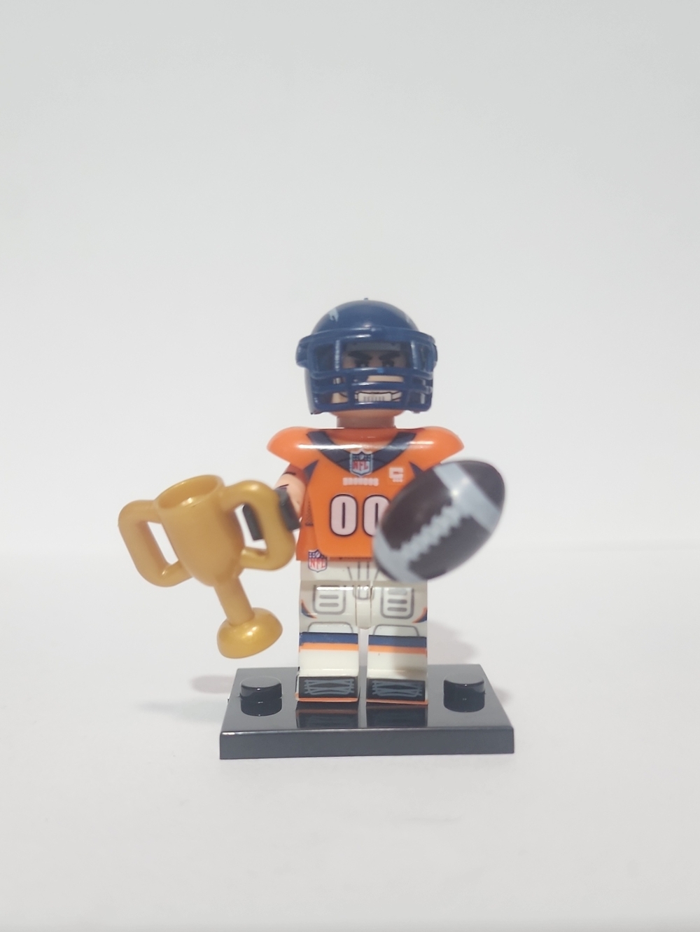 Denver Broncos Football custom lego Football Building Block Mini